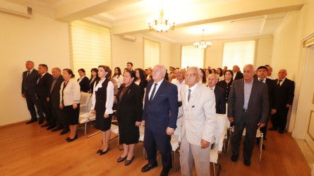 Qazaxda “Müstəqillik, suverenlik müdrik Azərbaycan xalqının milli sərvətidir!” mövzusunda tədbir keçirilib