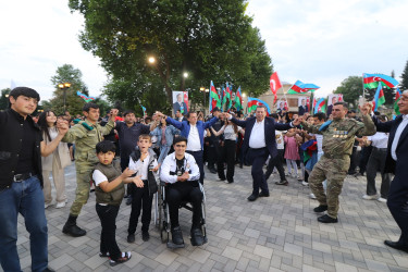 Qazaxda Ulu Öndər Heydər Əliyevin 100 illik yubileyinə həsr olunmuş möhtəşəm konsert təşkil olunub