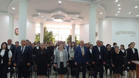 Qazaxda “Ailə siyasətinin formalaşdırılmasında Heydər Əliyevin ardıcıl və məqsədyönlü fəaliyyəti” adlı tədbir keçirilib