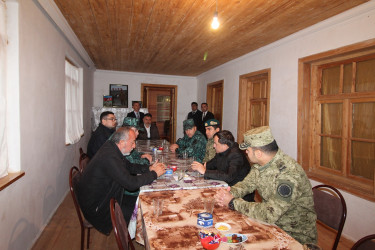 Qazaxda şəhid baş leytenant Yunis Kazımovun bu gün qırx mərasimi keçirilib