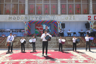 Qazaxda 15 İyun - Milli Qurtuluş Gününə həsr edilmiş “Qurtuluşun əbədi müəllifi” adlı tədbir keçirilib