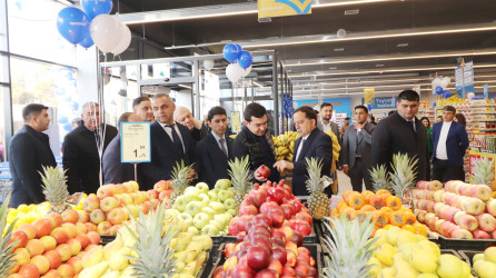 Bu gün “Tamstore” marketlər şəbəkəsi Qazaxda ilk mağazasını əhalinin istifadəsinə verib