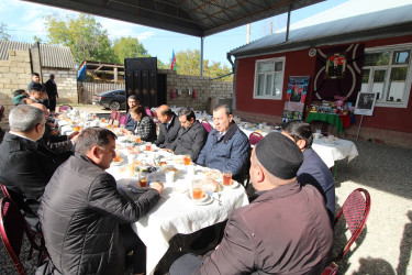 3-cü dərəcəli “Rəşadət” ordenli Vətən müharibəsi şəhidi leytenant Qismət Həməşəyevin ildönümündə əziz xatirəsi ehtiramla anılıb