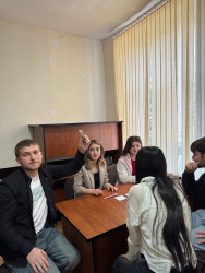 BDU-nun Qazax filialında “Müasir Azərbaycanın Demokratik Hüquqi Əsasları – Konstitusiyamız” mövzusunda Nə?, Harada?, Nə zaman? formatlı intellektual yarış keçirilib