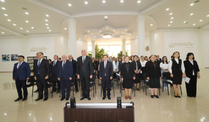 Qazaxda “Ümummilli Lider Heydər Əliyev müstəqil Azərbaycan Konstitusiyasının müəllifidir” mövzusunda elmi-praktiki konfrans keçirilib