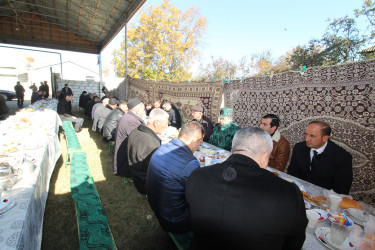 Vətən müharibəsində göstərdiyi igidliyə görə ölümündən sonra bir orden, yeddi medalla təltif olunan əsgər Sakit Allahverdiyev ildönümündə ehtiramla yad edilib