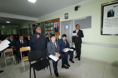 Qazaxda icra başçısının may ayında vətəndaşlarla keçirilən növbəti səyyar görüşü rayonun Qarapapaq kəndində olub