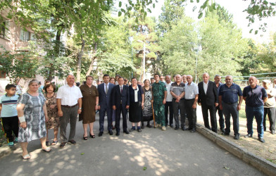 Qazaxda işğaldan azad edilmiş kəndlərdə mina təhlükəsizliyi ilə bağlı məcburi köçkünlər və sakinlərlə növbəti maarifləndirici görüş olub