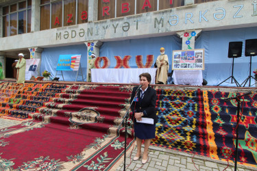 Qazaxda Ulu Öndər Heydər Əliyevin anadan olmasının 101 illiyinə həsr olunmuş “Günəş Ömürlü İnsan” başlıqlı Kitab Bayramı keçirilib