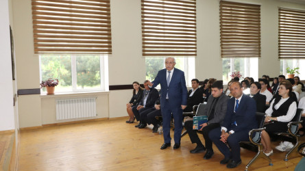 Qazaxda sağlam və rasional qidalanma, qida məhsullarının konservləşdirilməsi, həmin məhsulların saxlanılması və istifadəsi zamanı sanitariya-gigiyena norma və qaydalarına riayət olunması ilə bağlı maarifləndirici tədbir keçirilib