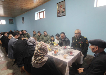 Vətən müharibəsi şəhidi çavuş Elməddin Pənahovun ildönümündə əziz xatirəsi ehtiramla anılıb