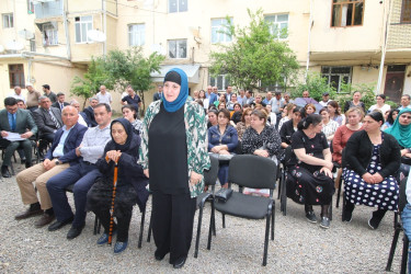 İcra başçısının növbəti səyyar görüşü şəhər sakinləri ilə olub