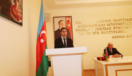 Qazaxda “Müstəqillik, suverenlik müdrik Azərbaycan xalqının milli sərvətidir!” mövzusunda tədbir keçirilib