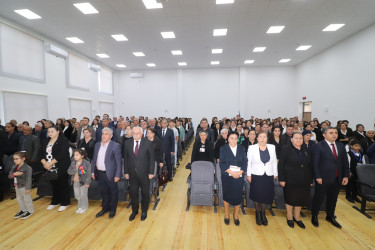 Qazaxda 8 Noyabr - Zəfər Günü ilə əlaqədar "Xarı bülbül qoxulu Zəfər Günü" adlı tədbir keçirilib