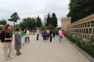 Qazaxda dərslərə başlayan ADA Universitetinin Azərbaycan dilindəki yeni magistr proqramının tələbələri rayonun görməli yerlərinə ekskursiya ediblər