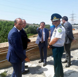 Qazax rayonunda yerləşən "Sınıq körpü" abidəsinə və digər tarixi abidələrə baxış keçirilib