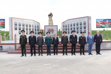 Hərbi Prokurorluq Qazaxda Dövlət Sərhəd Xidmətinin hərbi qulluqçuları ilə birgə tədbir keçirib