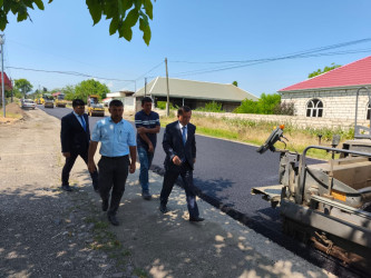 Qazaxda daha bir avtomobil yoluna yeni asfalt örtüyü vurulur. İcra başçısı görülmüş işlərlə yerində tanış olub – FOTOLAR