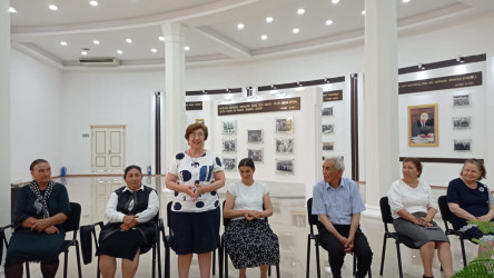 Qazaxda “Heydər Əliyev İli“ çərçivəsində “Vurğun şeirlərinin vurğunu - Heydər Əliyev” mövzusunda tədbir keçirilib