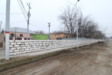 Qazaxın Nəriman Nərimanov yaşayış massivində aparılan abadlıq işlərindən - FOTOLAR