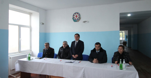 İcra başçısının növbəti səyyar görüşü Qazaxın sərhəd kəndi olan Cəfərlidə yaşayan sakinlərlə olub