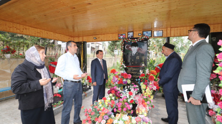 Qazaxda 27 Sentyabr - Anım Günü ərəfəsində şəhidlərin məzarları ziyarət edilib