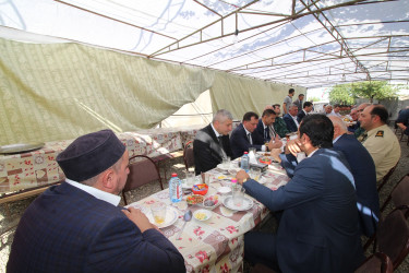 Qazaxda şəhid baş leytenant Yunis Kazımovun bu gün yeddi mərasimi keçirilib