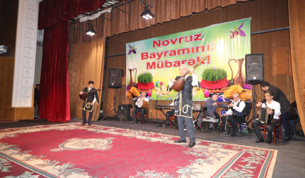 Qazaxda Novruz bayramı münasibətilə “Bahar, istəklimsən başdan, binadan!” adlı ümumrayon tədbiri keçirilib