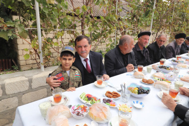 Vətən müharibəsi şəhidi baş gizir Teymur Hacıyev ildönümündə ehtiramla yad edilib