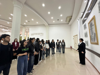 BDU-nun Qazax filialında təhsil alan birinci kurs tələbələri rayonun görməli yerlərinə ekskursiya ediblər