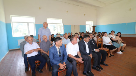 Millət vəkili Ülviyyə Ağayeva bu gün Qazax rayonunun Xanlıqlar kəndində sakinlərlə görüşüb