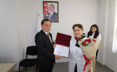 Millət vəkili Səməd Seyidov və icra başçısı Rəcəb Babaşov səhiyyə işçiləri ilə görüşüb