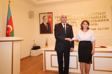 Qazaxda “15 iyun - Milli Qurtuluş Günü Azərbaycanın şanlı dövlətçilik tarixinə qızıl hərflərlə yazılan bir gündür!” mövzusunda tədbir keçirilib