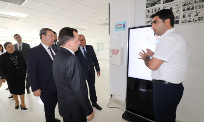 Millət vəkili Səməd Seyidov və icra başçısı Rəcəb Babaşov səhiyyə işçiləri ilə görüşüb