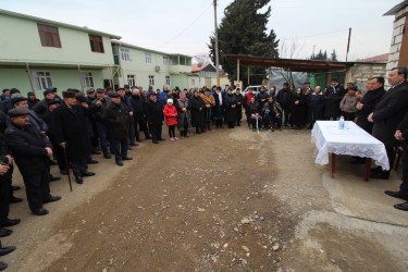 Millət vəkili Səməd Seyidov Qazaxda Nəriman Nərimanov yaşayış massivində seçiciləri ilə görüşüb