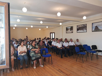 Qazaxda intihar və intihara cəhd hallarının qarşısının alınması ilə bağlı maarifləndirici görüş keçirilib