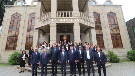 Qazaxda “Ümummilli Lider Heydər Əliyev müstəqil Azərbaycan Konstitusiyasının müəllifidir” mövzusunda elmi-praktik konfrans keçirilib