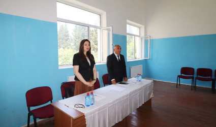 Millət vəkili Ülviyyə Ağayeva bu gün Qazax rayonunun Xanlıqlar kəndində sakinlərlə görüşüb