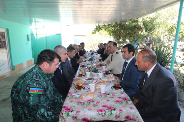 Qazaxda Vətən müharibəsi şəhidi leytenant Elmar Bayramlının ildönümündə əziz xatirəsi ehtiramla anılıb