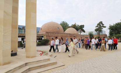 Qazaxda səfərdə olan “Gənc alimlərin yay düşərgəsi”nin iştirakçıları rayonun görməli yerlərinə ekskursiya ediblər