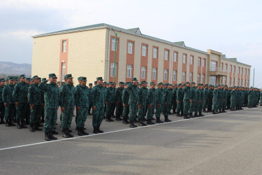 Hərbi Prokurorluq Qazaxda Dövlət Sərhəd Xidmətinin hərbi qulluqçuları ilə birgə tədbir keçirib