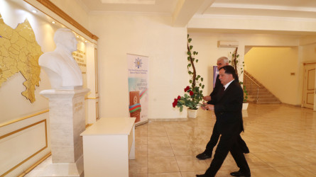 Qazaxda “15 iyun - Milli Qurtuluş Günü Azərbaycanın şanlı dövlətçilik tarixinə qızıl hərflərlə yazılan bir gündür!” mövzusunda tədbir keçirilib