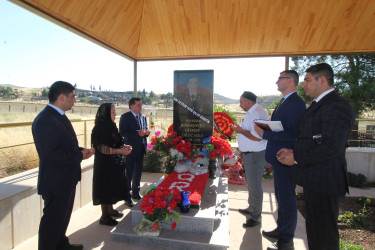 Qazaxda Qurban bayramı ərəfəsində Vətən müharibəsi şəhidləri yad olunub