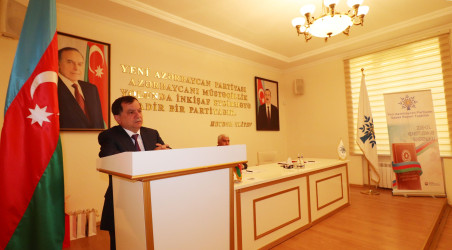 Qazaxda “Müstəqillik, suverenlik müdrik Azərbaycan xalqının milli sərvətidir!” mövzusunda tədbir keçirilib