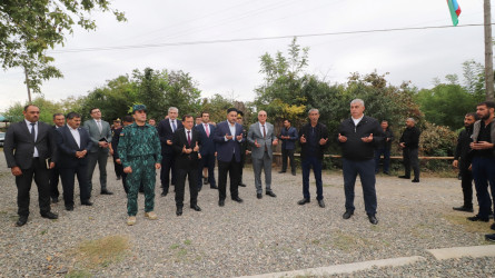 Qarabağda antiterror tədbirləri zamanı Şəhidlik zirvəsinə ucalan əsgər  Akşin Nəsibov ildönümündə ehtiramla yad olunub