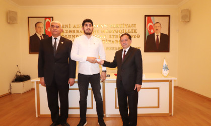 Qazaxda “15 iyun - Milli Qurtuluş Günü Azərbaycanın şanlı dövlətçilik tarixinə qızıl hərflərlə yazılan bir gündür!” mövzusunda tədbir keçirilib