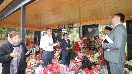 Qazaxda 27 Sentyabr - Anım Günü ərəfəsində Vətən yolunda canlarından keçən Şəhidlər məzarları başında yad olunub