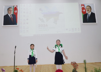 Qazaxda “Yaşıl dünya naminə həmrəylik ili”nə həsr olunmuş “Təbiəti qoruyaq!” adlı tədbir keçirilib