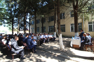 Qazaxda icra başçısının iyul ayı üzrə vətəndaşlarla keçirilən sonuncu səyyar görüşü rayonun Kəmərli kəndində olub