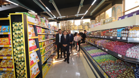 Qazaxda “Göyçə” supermarket istifadəyə verilib